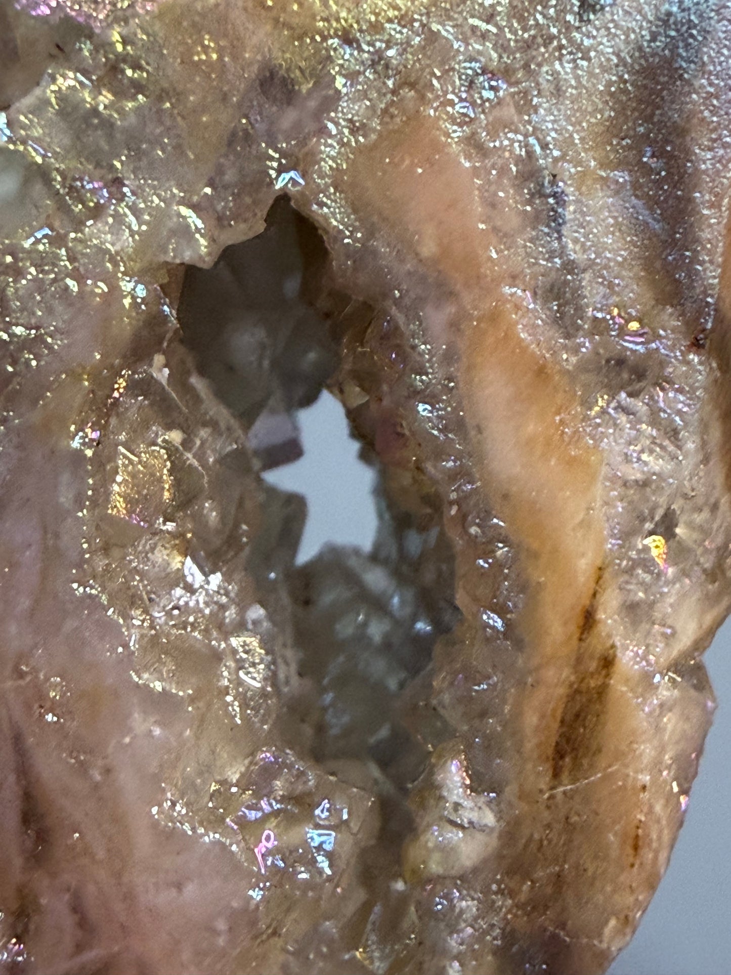 Aura-Coated Sphalerite Butterfly D