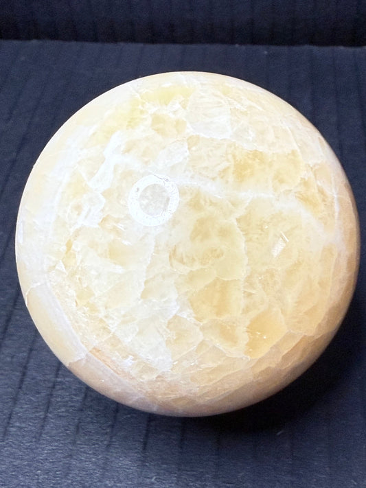 Honey Calcite Sphere (6.2cm | 350g)