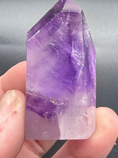 Amethyst Tower with Inclusions 49g 5.2×3cm