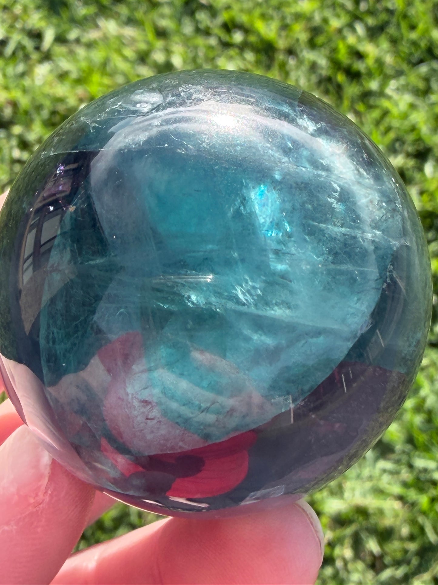 Blue Fluorite Sphere – 4.7cm | 173g