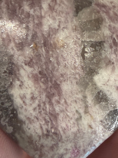 Pink Tourmaline in Matrix Heart B 4.5cm