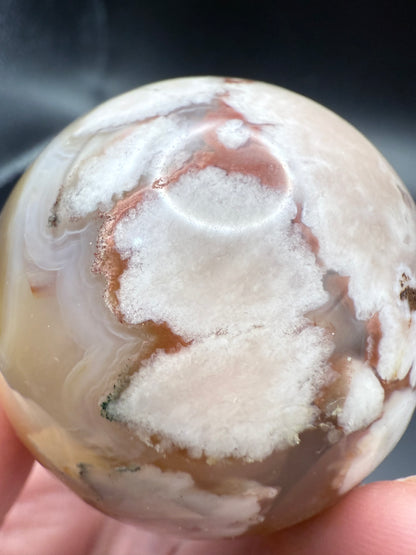 Flower Agate Sphere