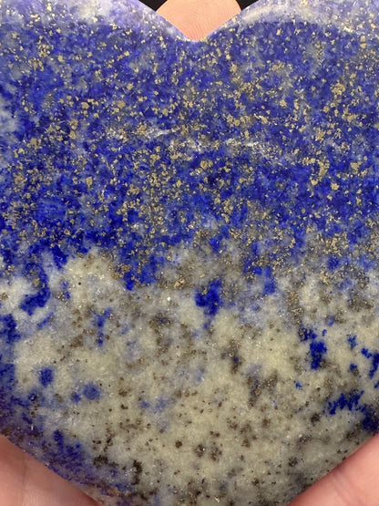 Large Lapis Lazuli Heart with Stand
