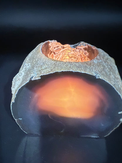 Natural Agate Candle Holder