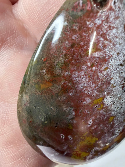 Poppy Jasper Pendant Necklace