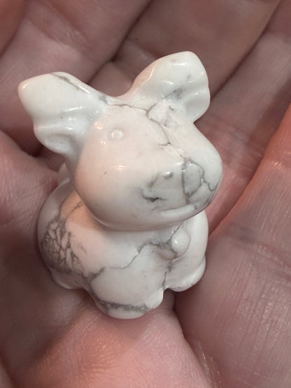 Mini Deer Crystal Carving – 4cm