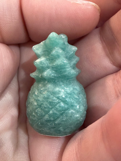 Pineapple Crystal Mini Carvings  | 3cm