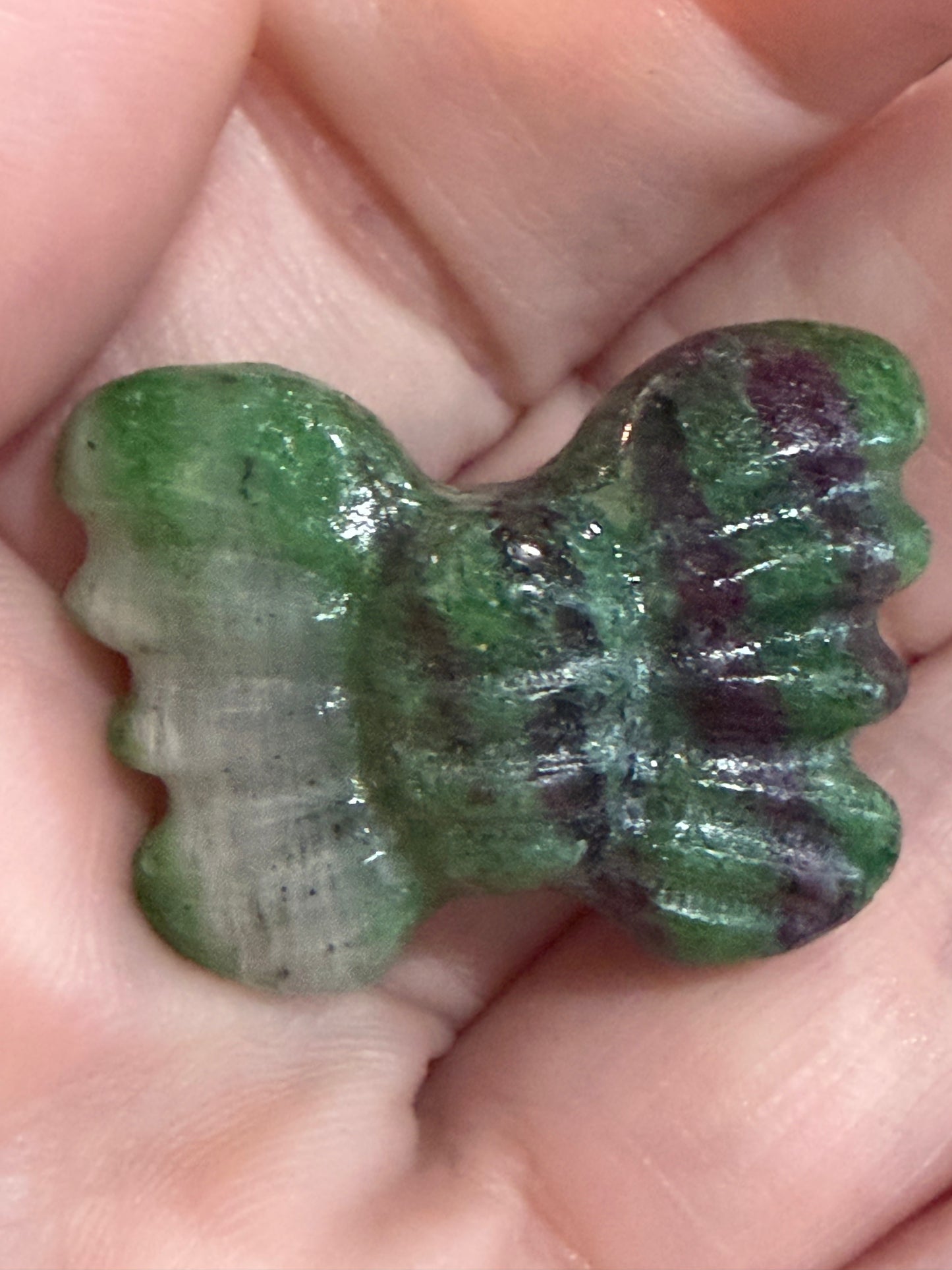 Butterfly Crystal Mini Carving – Various Materials – 3cm