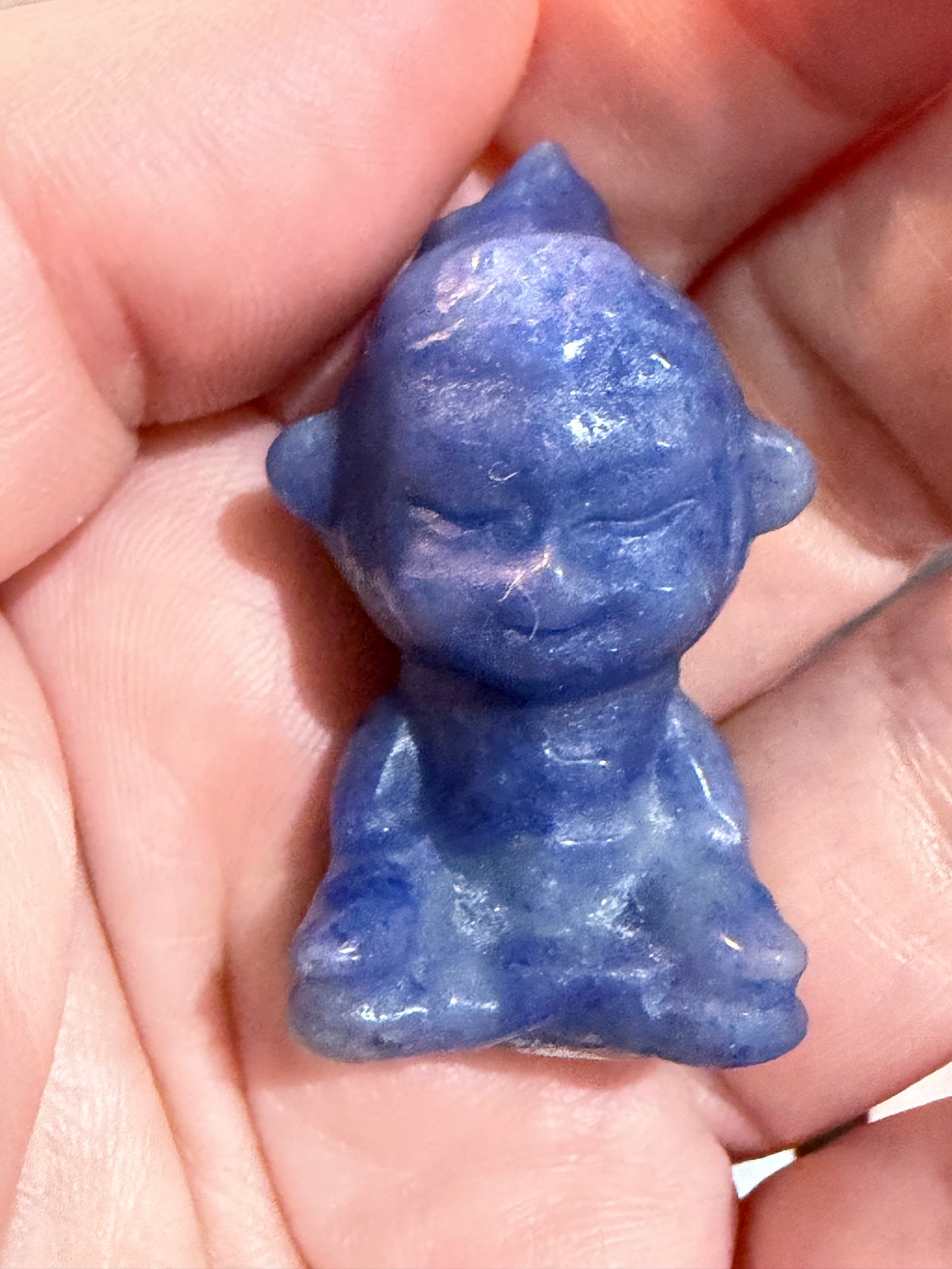 Monkey King Crystal Mini Carving – Various Materials – 4cm
