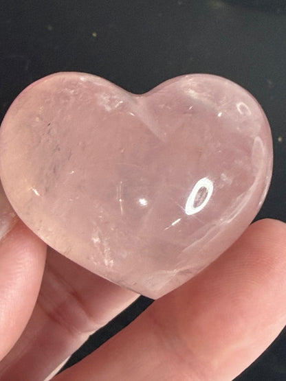 Gemmy Rose Quartz Heart – 4cm (Intuitively Chosen)