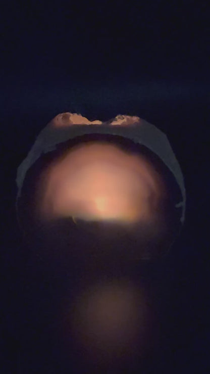 Natural Agate Candle Holder