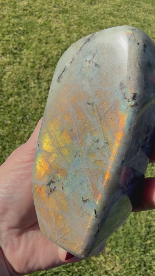 Labradorite Freeform stunning High Quality