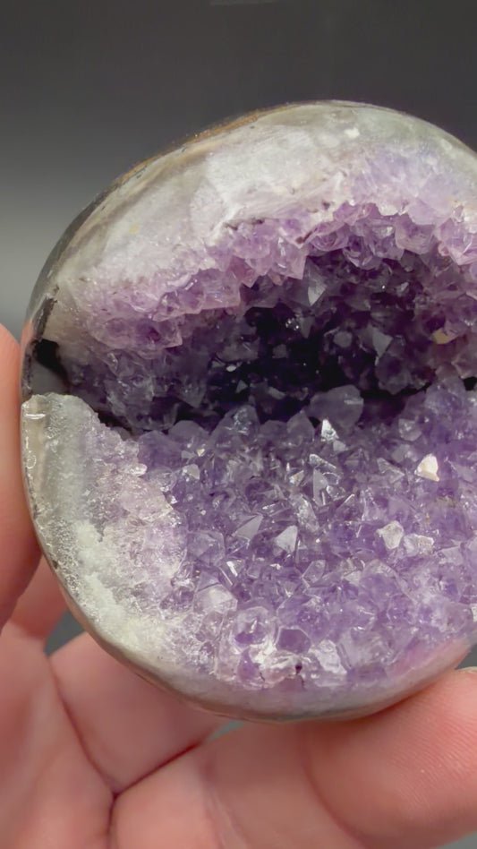 Amethyst Geode Sphere – A Grade A
