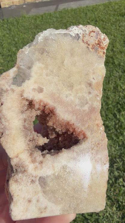 Pink Amethyst Druzy Freeform 480g