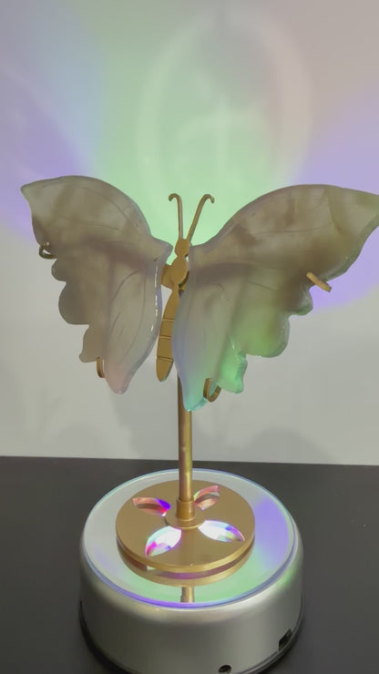 Grey Agate Butterfly Crystal Display on Stand – 15 cm

Calm • Balance • Gentle Grounding