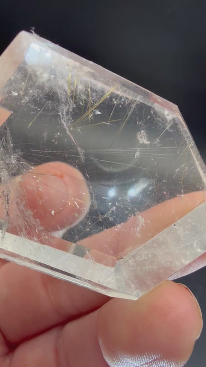 Golden Rutile Quartz Freeform