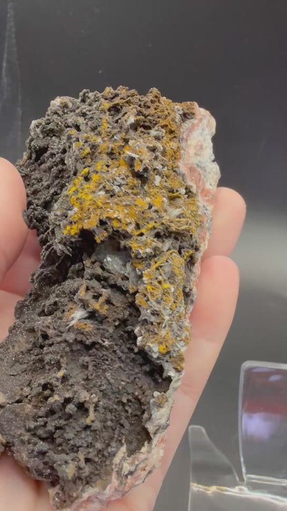 💎✨ Manganese with Quartz Crystal ✨💎