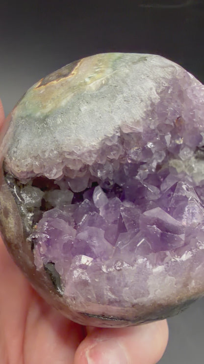 Amethyst Geode Sphere C